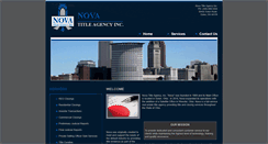 Desktop Screenshot of novatitleagency.com